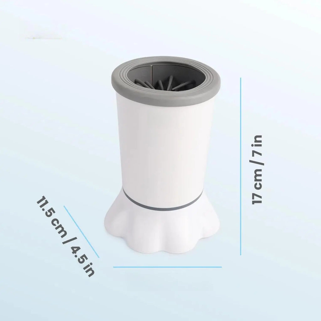 ALL for PAWS Automatic Dog Paw Cleaner, Dog Foot Washer Electric Paw Washer for Dogs Portable Paw Cleaner Cup, Mud Paw Clean Station, Silicone Brush Soft for Paws, Two Speed, Suction Cup Bottom